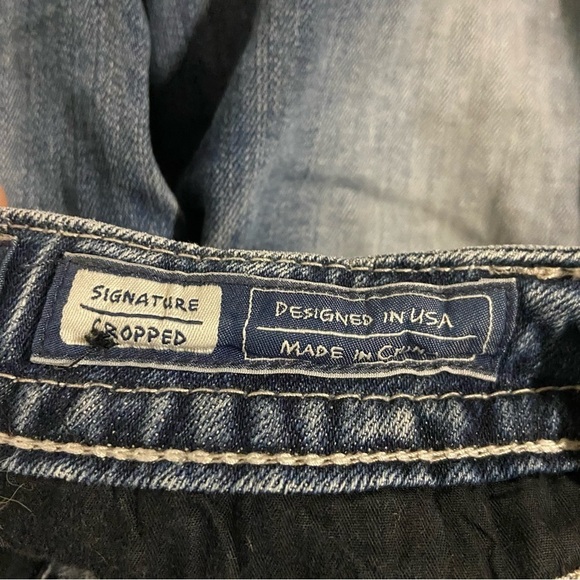 Miss Me Signature Skinny Stretch Cropped Jean Size 26 - Picture 6 of 12